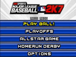 2K Sports - Major League Baseball 2K7 Title Screen